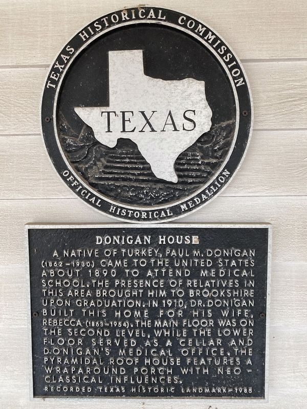 Donigan House Marker image. Click for full size.