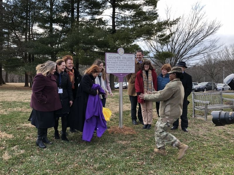 Goucher College Marker image. Click for full size.