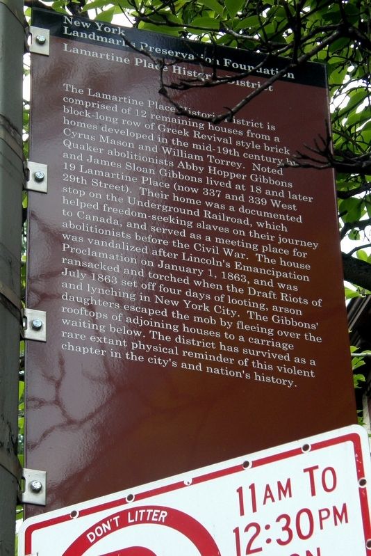 Lamartine Place Historic District Marker image. Click for full size.