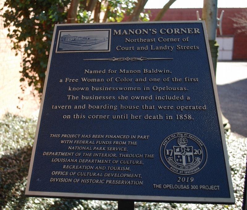 Manon's Corner Marker image. Click for full size.