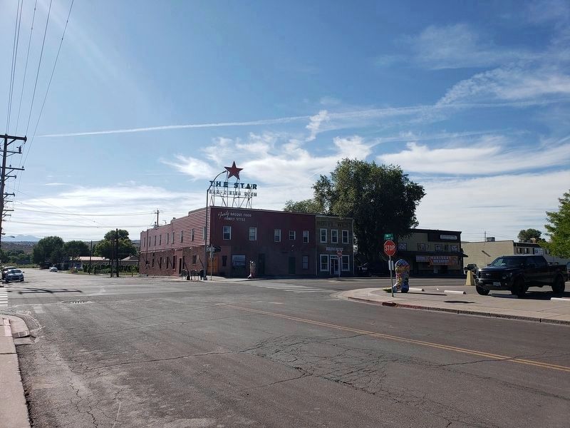 The Star Hotel and Marker. Click for full size. The Star Hotel and Marker image. Click for full size.