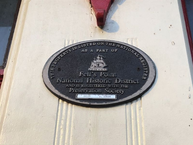 708 South Bond Street Marker. Click for full size. 708 South Bond Street Marker image. Click for full size.