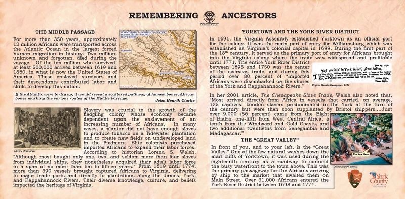 Remembering Ancestors Marker image. Click for full size.