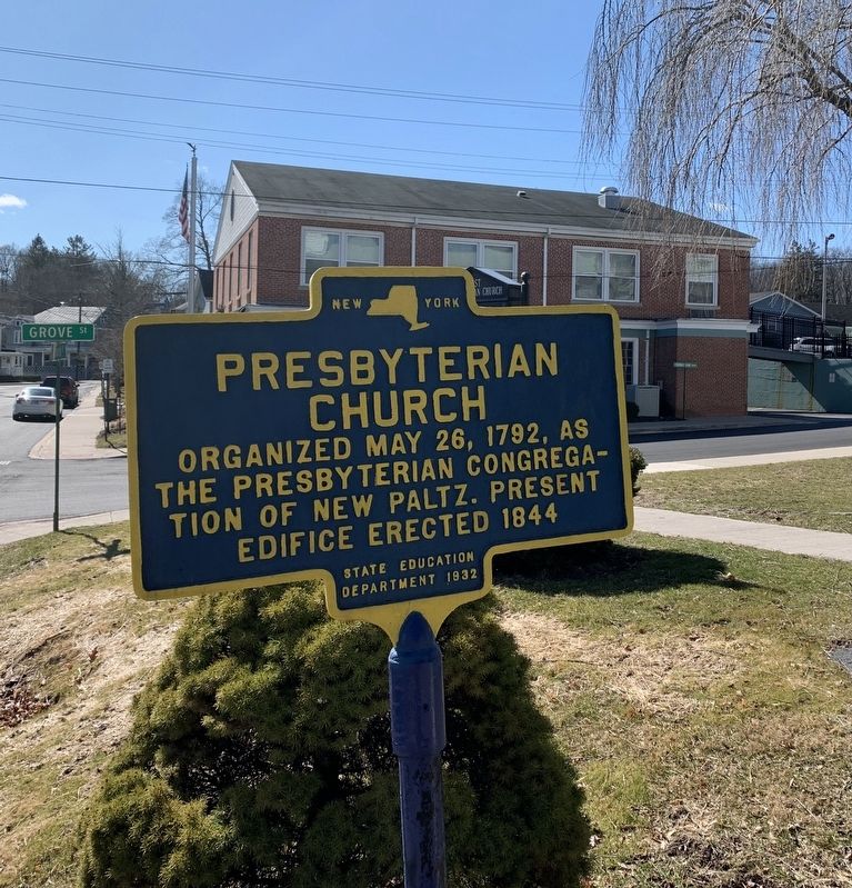 Presbyterian Church Marker. Click for full size. Presbyterian Church Marker image. Click for full size.