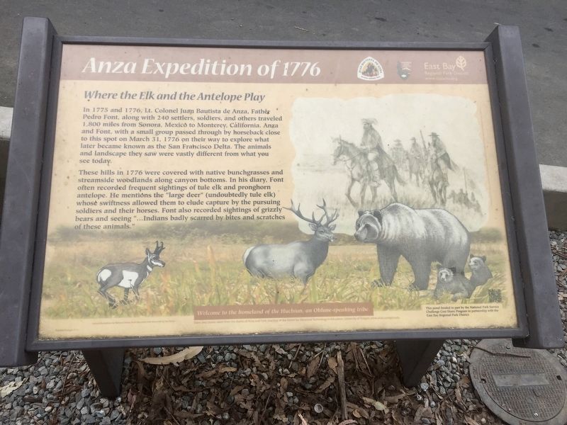 Where the Deer and the Antelope Play Marker image. Click for full size.