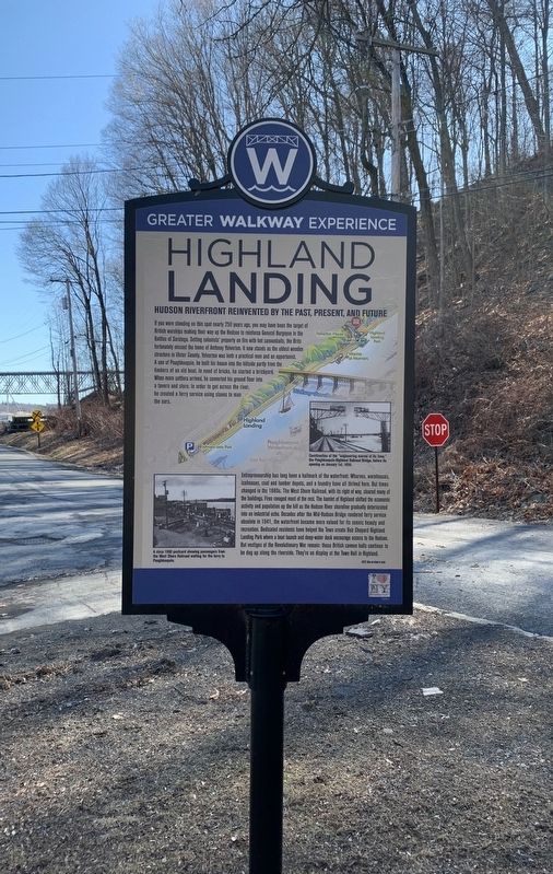Highland Landing Marker. Click for full size. Highland Landing Marker image. Click for full size.