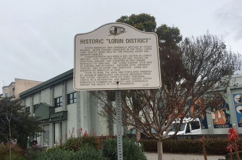 Historic "Lorin District" Marker image. Click for full size.
