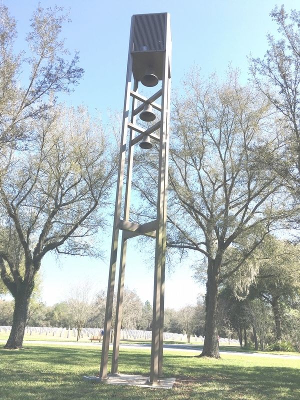 The Carillon at Florida National Cemetery image. Click for full size.