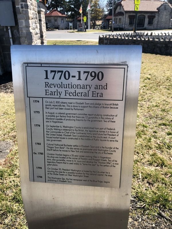 1770-1790 Marker. Click for full size. 1770-1790 Marker image. Click for full size.