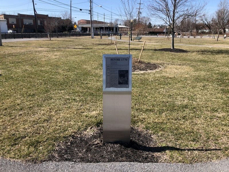 Before 1770 Marker. Click for full size. Before 1770 Marker image. Click for full size.