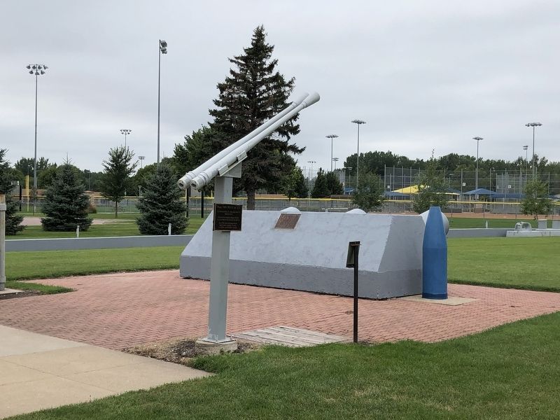 40mm Twin Mount AA Gun Marker. Click for full size. 40mm Twin Mount AA Gun Marker image. Click for full size.