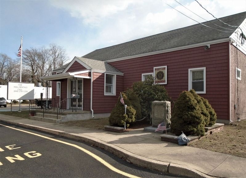 War Memorial at Legion Post 338. Click for full size. War Memorial at Legion Post 338 image. Click for full size.