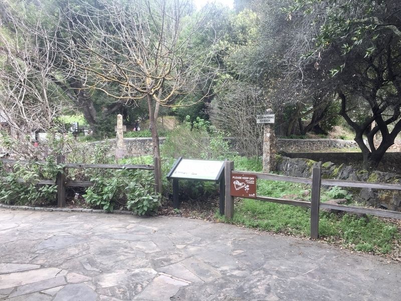 Native Peoples of the East Bay Marker - wide view image. Click for full size.
