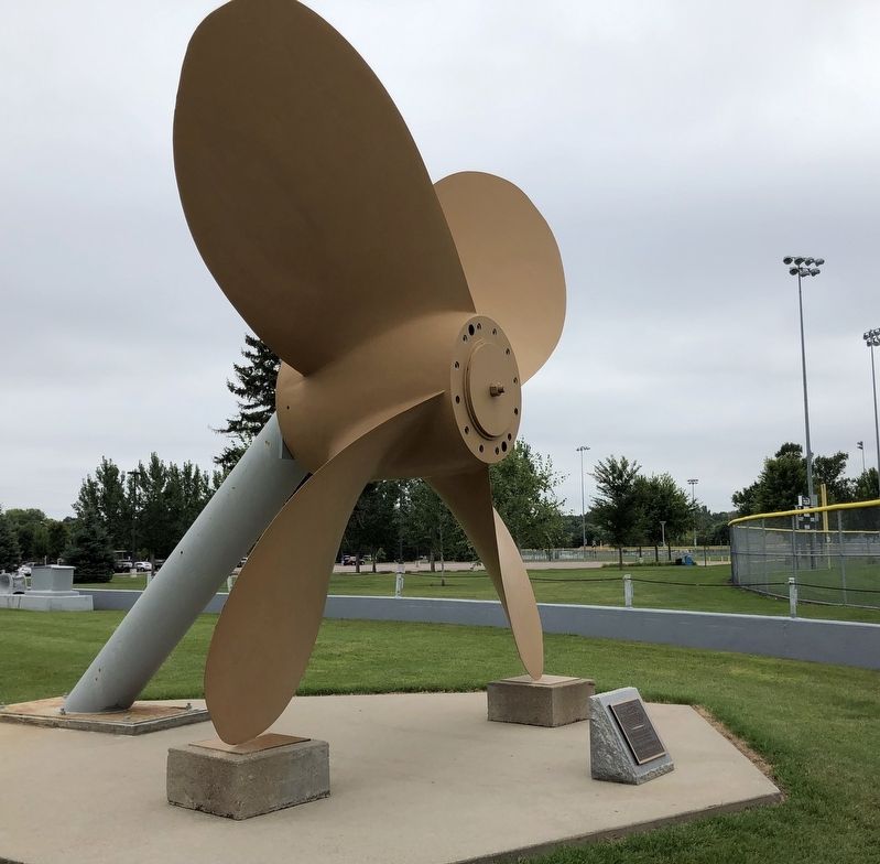 Bronze Propeller Marker. Click for full size. Bronze Propeller Marker image. Click for full size.
