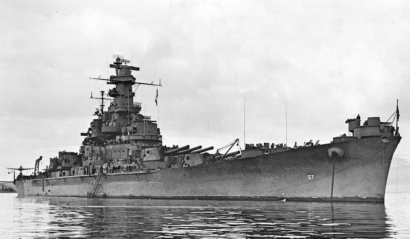 The USS South Dakota Battleship image. Click for full size.