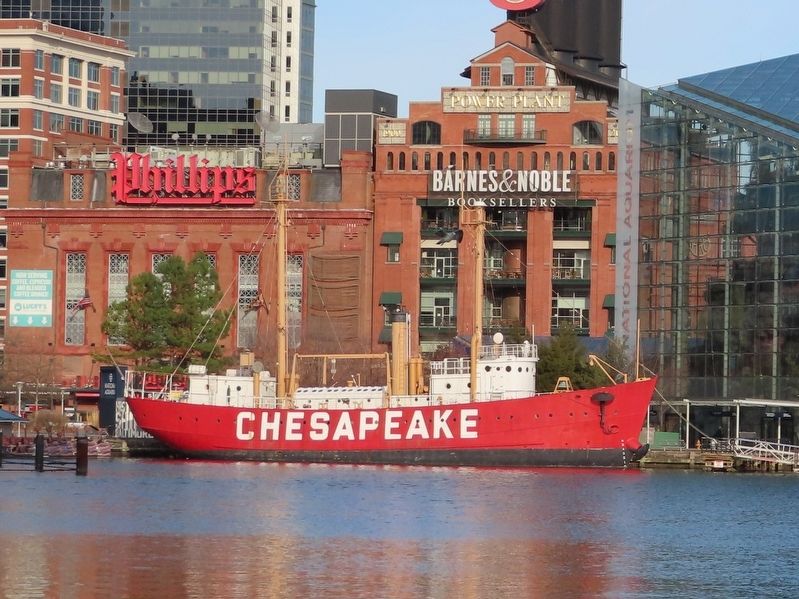 Lightship Chesapeake. Click for full size. Lightship Chesapeake image. Click for full size.