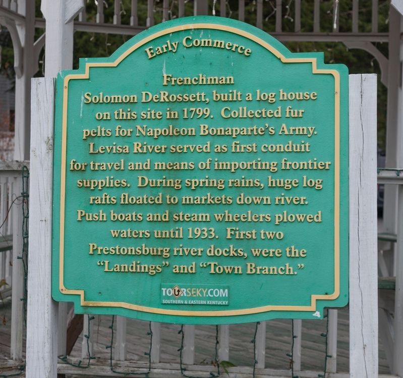 Early Commerce Marker. Click for full size. Early Commerce Marker image. Click for full size.