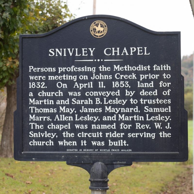 Snivley Chapel Marker image. Click for full size.