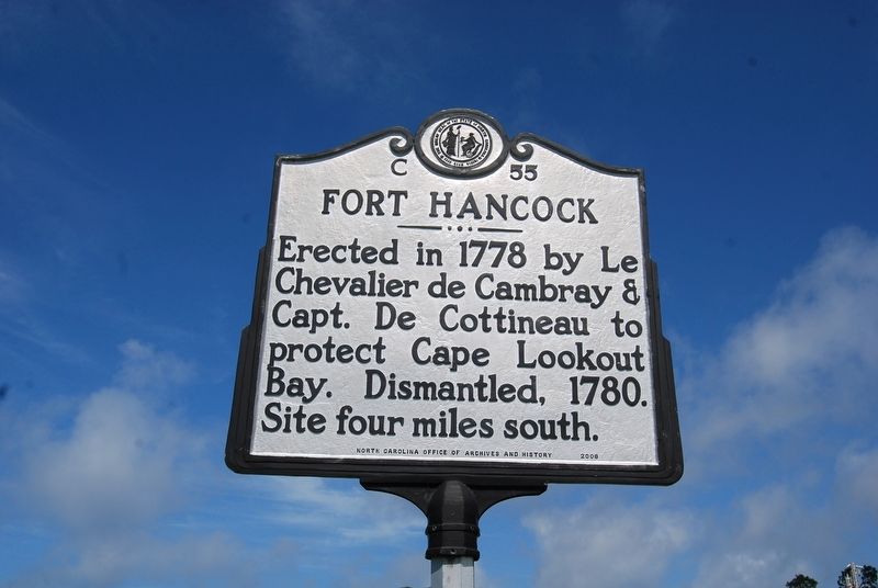 Fort Hancock Marker image. Click for full size.