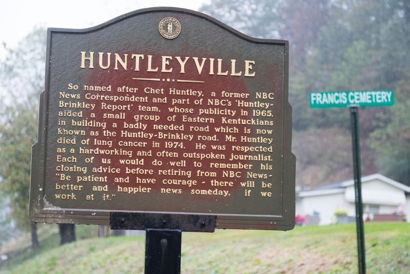 Huntleyville Marker. Click for full size. Huntleyville Marker image. Click for full size.