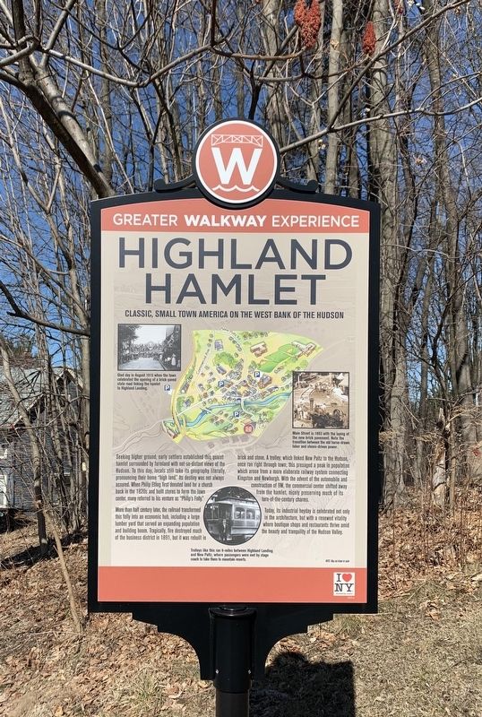 Highland Hamlet Marker image. Click for full size.