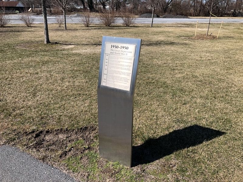1930-1950 Marker. Click for full size. 1930-1950 Marker image. Click for full size.