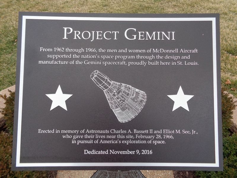 Project Gemini Marker image. Click for full size.