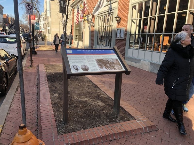 North Market Street Marker. Click for full size. North Market Street Marker image. Click for full size.
