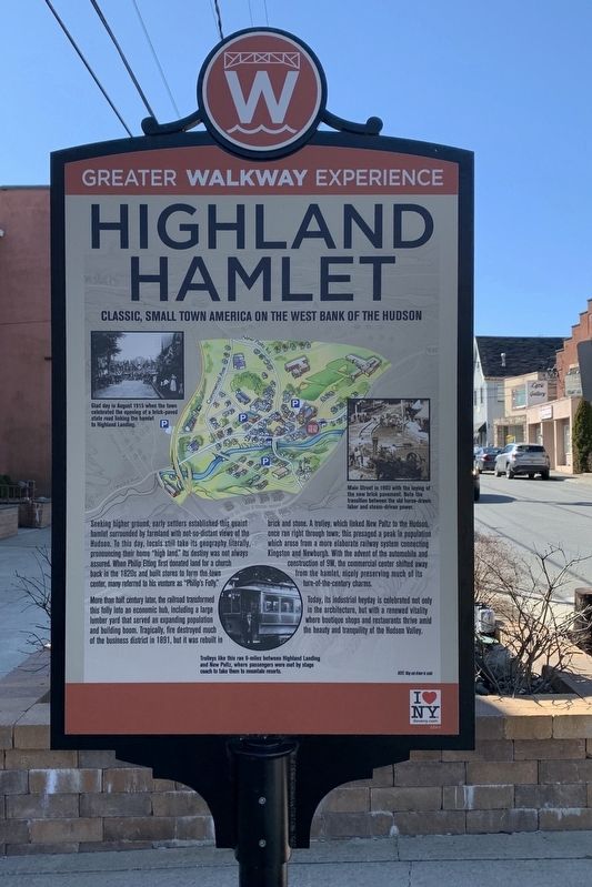 Highland Hamlet Marker image. Click for full size.
