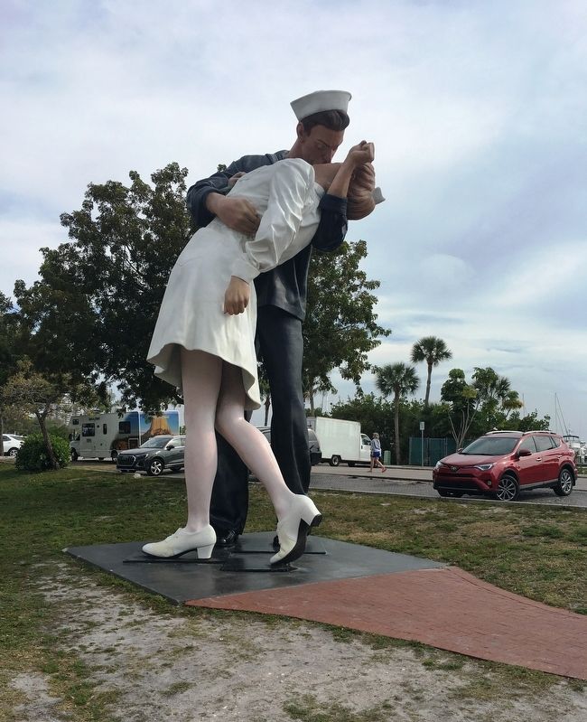 Unconditional Surrender Sculpture. Click for full size. Unconditional Surrender Sculpture image. Click for full size.