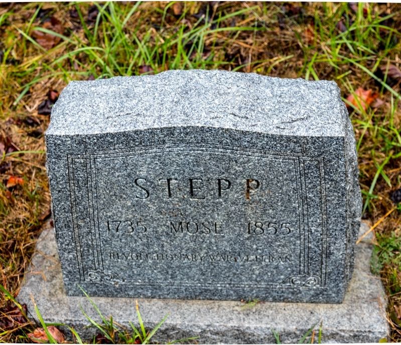 Mose Stepp Grave Monument image. Click for full size.