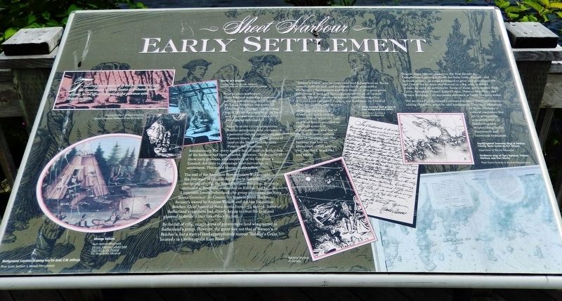 Early Settlement Marker image. Click for full size.