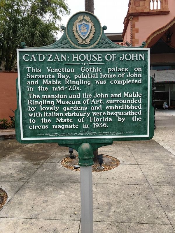CaDZan: House of John Marker. Click for full size. CaDZan: House of John Marker image. Click for full size.