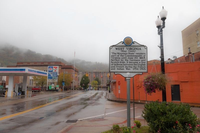 West Virginia / Kentucky Marker image. Click for full size.