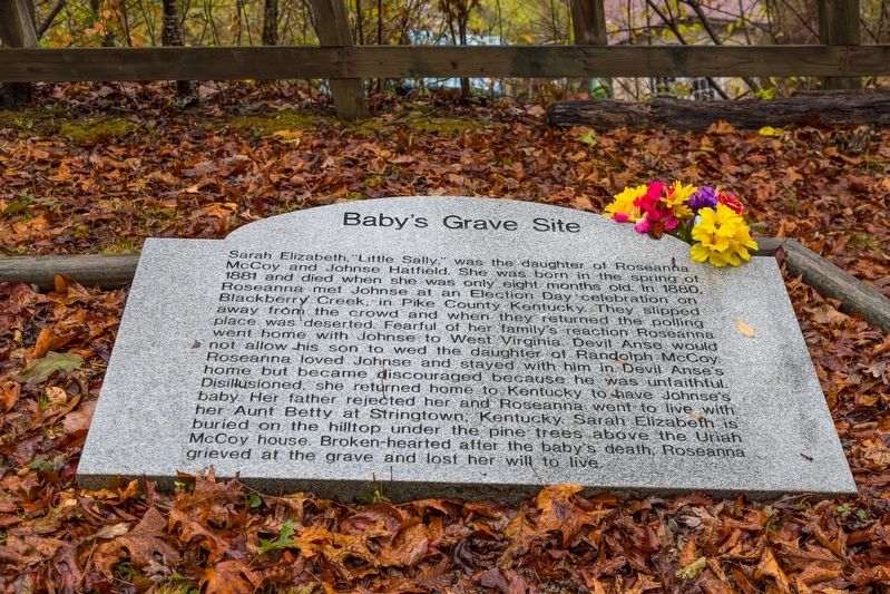 Babys Grave Site Marker image. Click for full size.