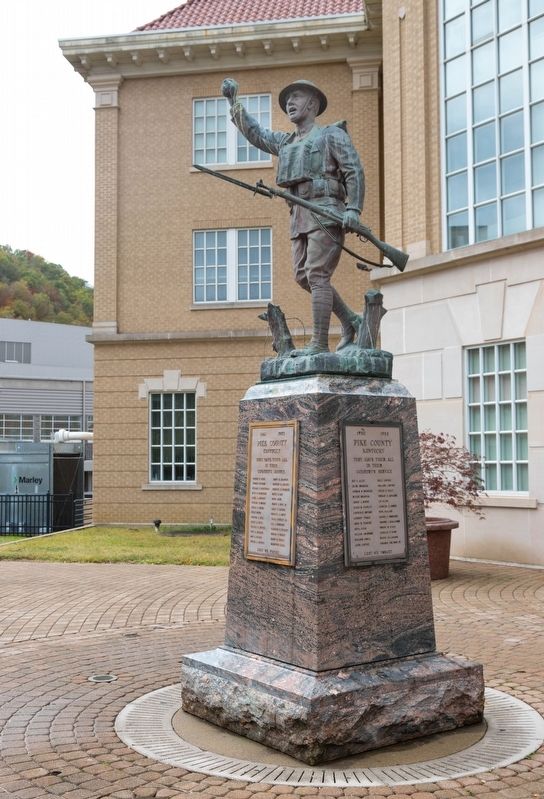 “Spirit of the American Doughboy” Monument image. Click for full size.