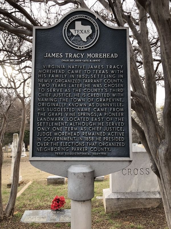 James Tracy Morehead Marker image. Click for full size.