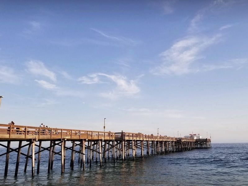 Newport Beach Pier (Wharf) image. Click for full size.