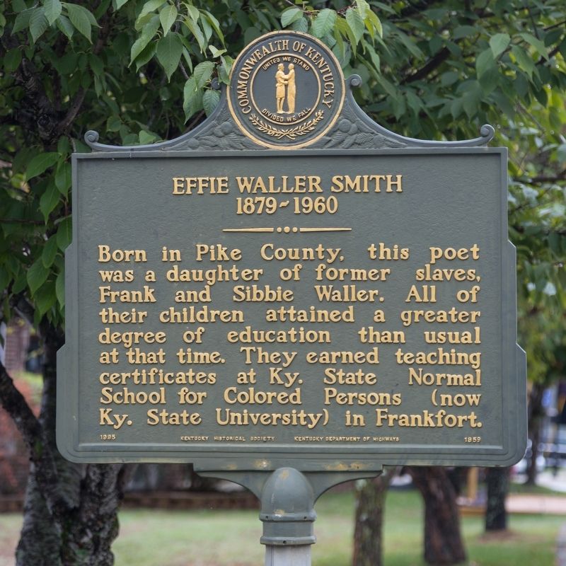 Effie Waller Smith Marker image. Click for full size.