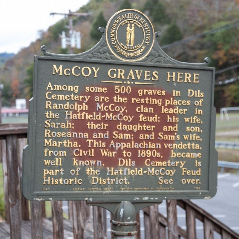 McCoy Graves Here side of marker image. Click for full size.
