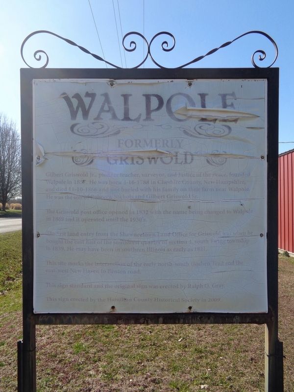 Walpole Marker image. Click for full size.