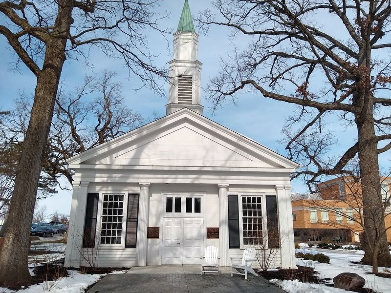 Frank J. Prout Chapel Marker. Click for full size. Frank J. Prout Chapel Marker image. Click for full size.