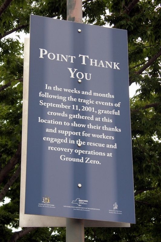 Point Thank You Marker image. Click for full size.