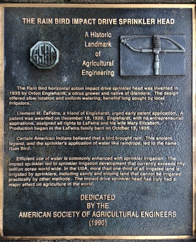 Rain Bird Sprinkler Marker. Click for full size. Rain Bird Sprinkler Marker image. Click for full size.