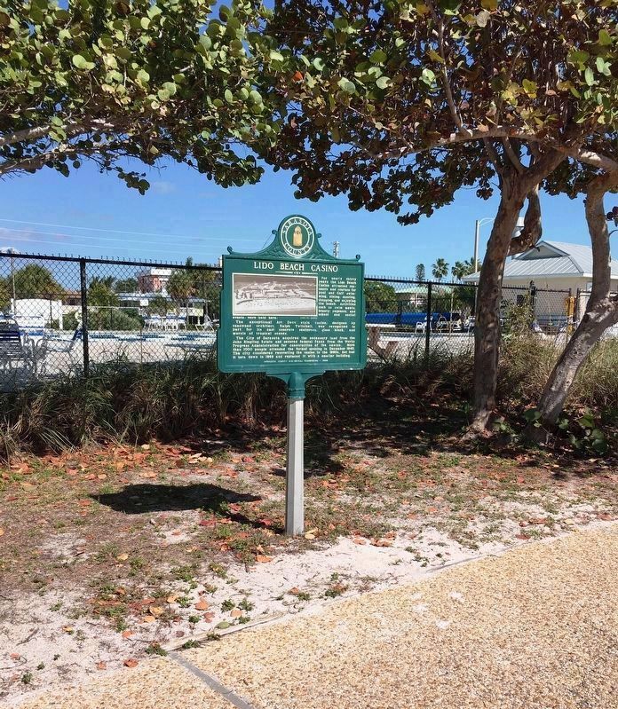 Lido Beach Marker image. Click for full size.