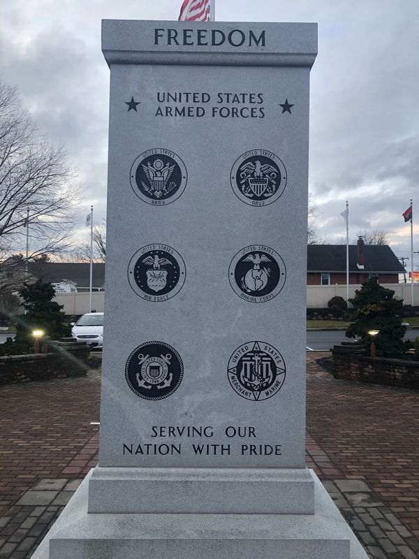 Aston Township Veterans, Law Enforcement and Emergency Personnel Memorial image. Click for full size.