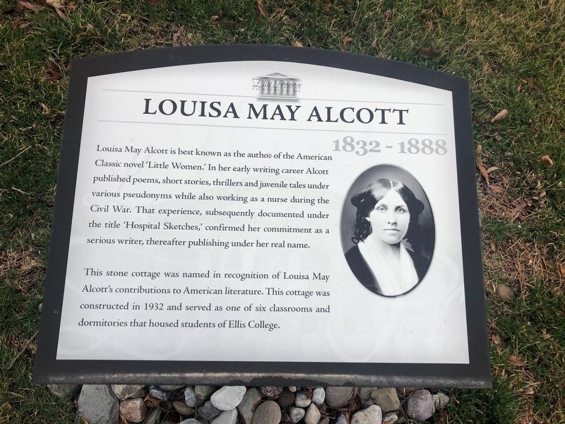 Louisa May Alcott Marker image. Click for full size.