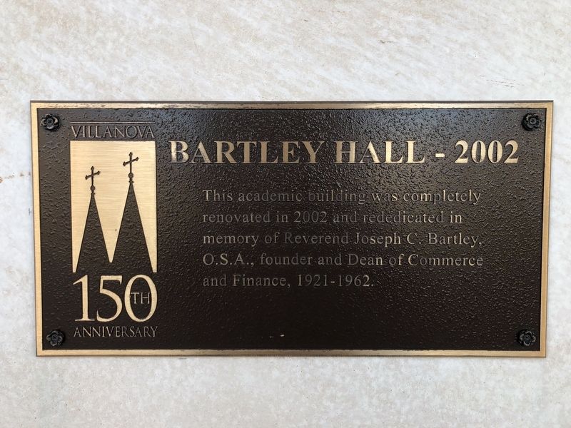 Bartley Hall - 2002 Marker image. Click for full size.