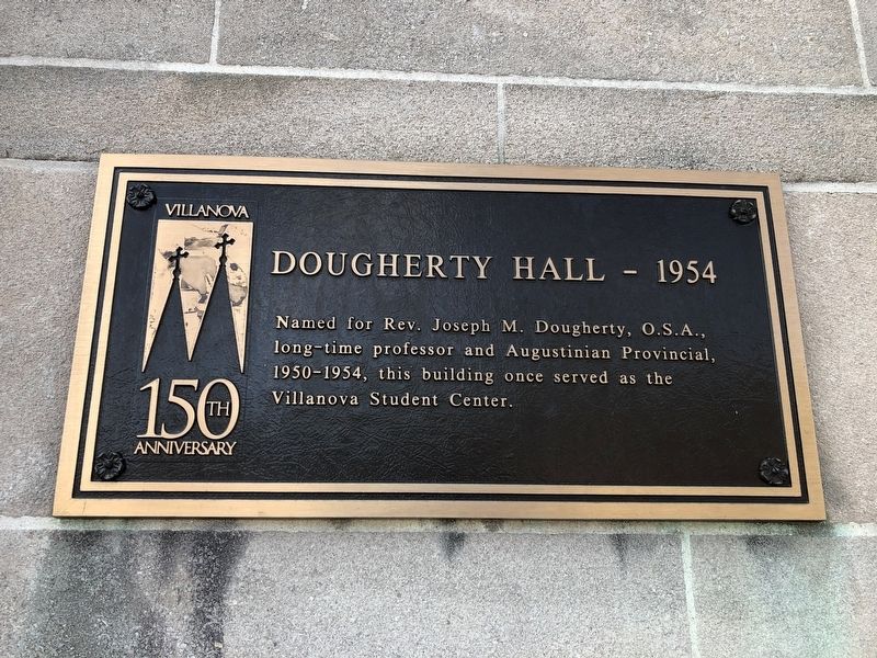 Dougherty Hall - 1954 Marker image. Click for full size.
