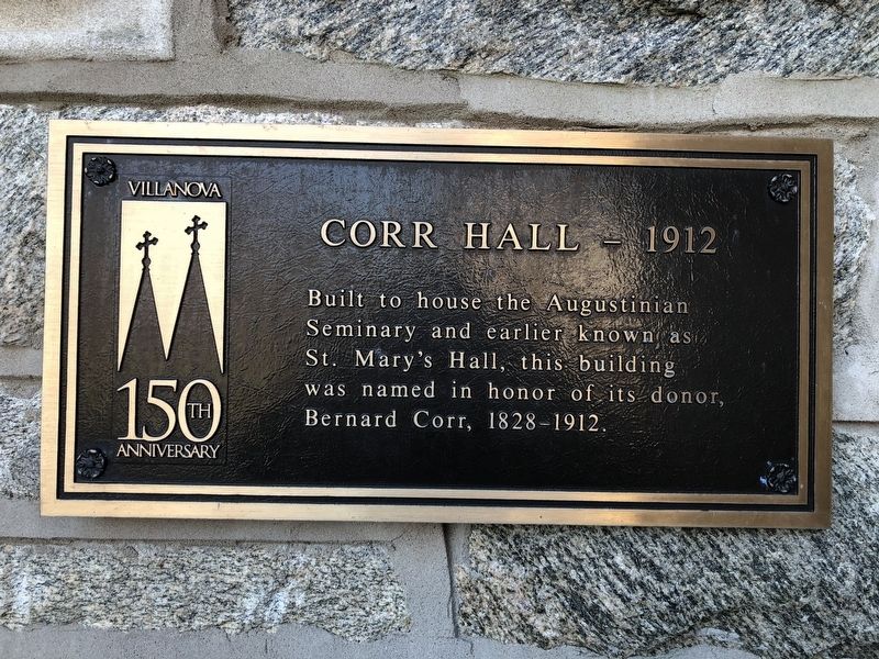 Corr Hall - 1912 Marker image. Click for full size.